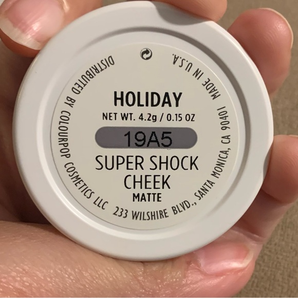 2/$15 Colourpop Super Shock Cheek “Holiday” - Picture 3 of 3
